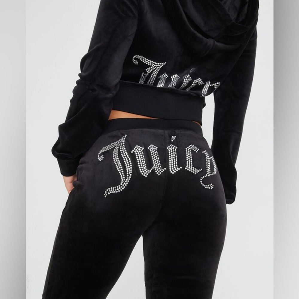 Juicy Couture OG Bling Velour Track Pants